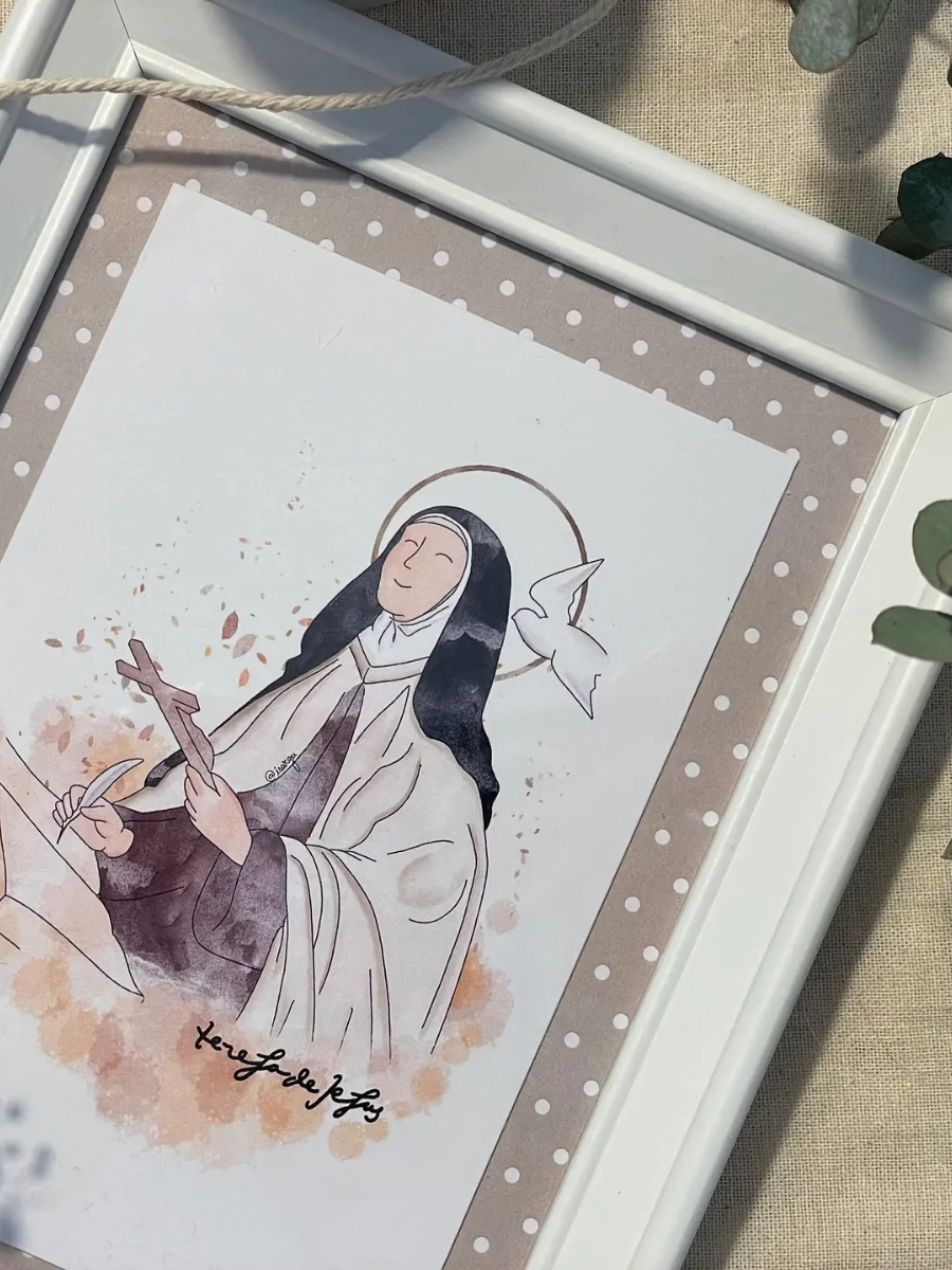 Ilustración Religiosa en Lámina A4 y A5