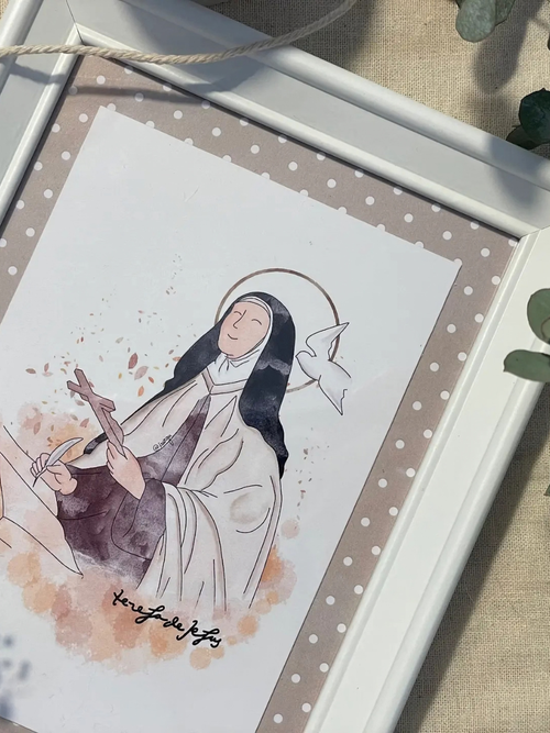 Ilustración Religiosa en Lámina A4 y A5