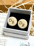 Gemelos para hombre de cerámica personalizados