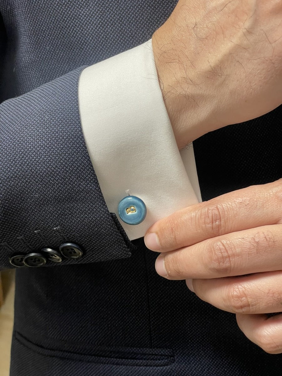 Gemelos para hombre de cerámica personalizados