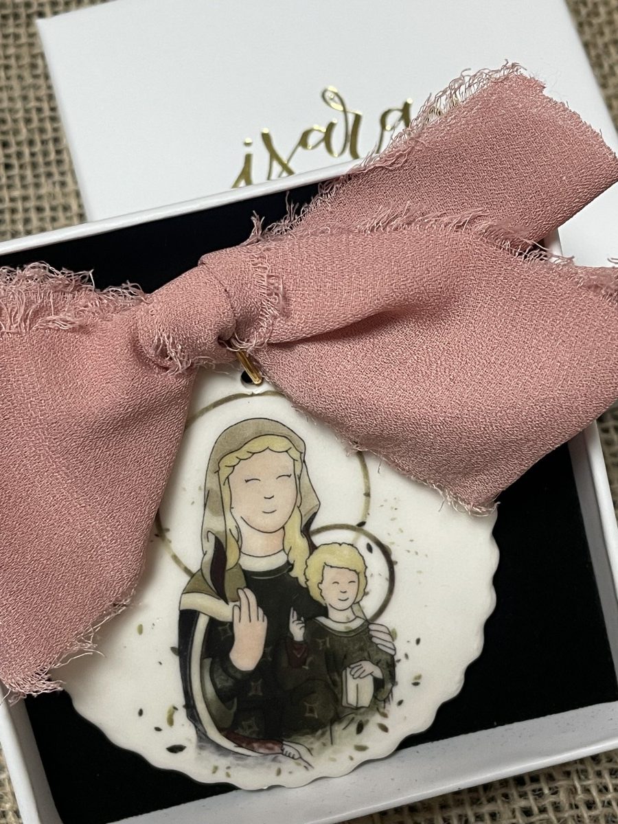 Medallón de cuna de la Virgen de Allende