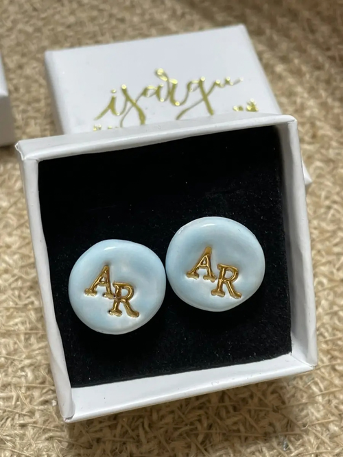 gemelos de cerámica personalizados